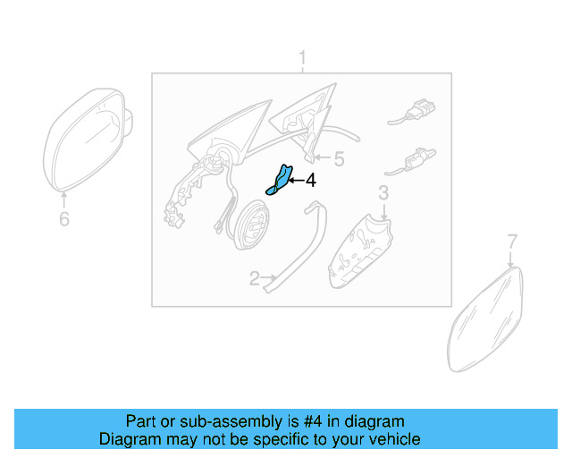 Trim 3B0-857-600-01C - View 3
