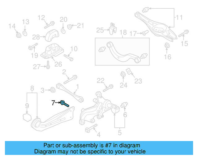 Knuckle Bolt WHT-005-747 - View 16
