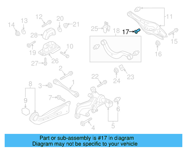 Lower Control Arm Cap N-105-977-01 - View 28