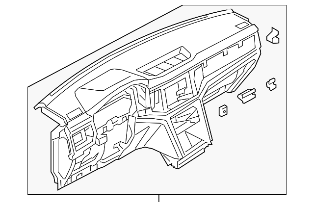 Instrument Panel 3CM-857-003-JDC - View 3