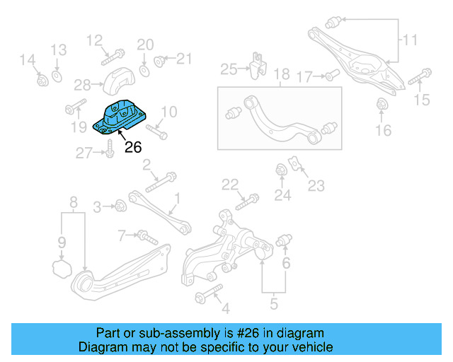 Bracket 1K0-505-130-L - View 45