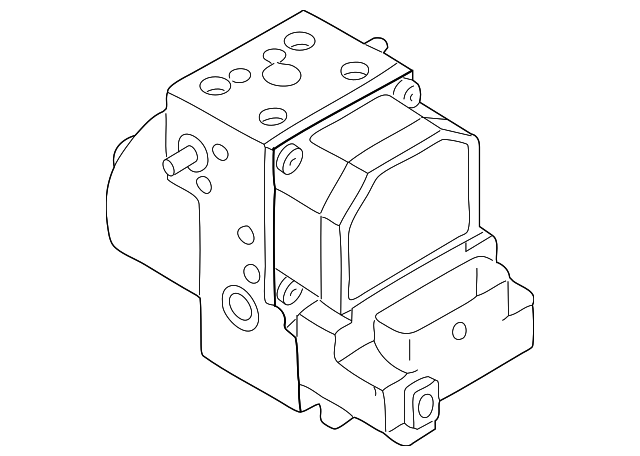 ABS Pump Assembly 8E0-614-111-AQ - View 4