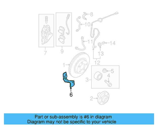 Splash Shield 8D0-615-311-E - View 9