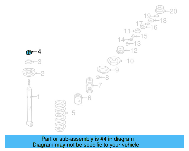 Spring Seat 1J0-412-341 - View 26