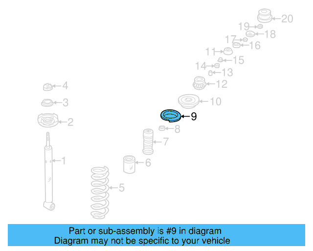 Lower Bushing 1H0-512-149