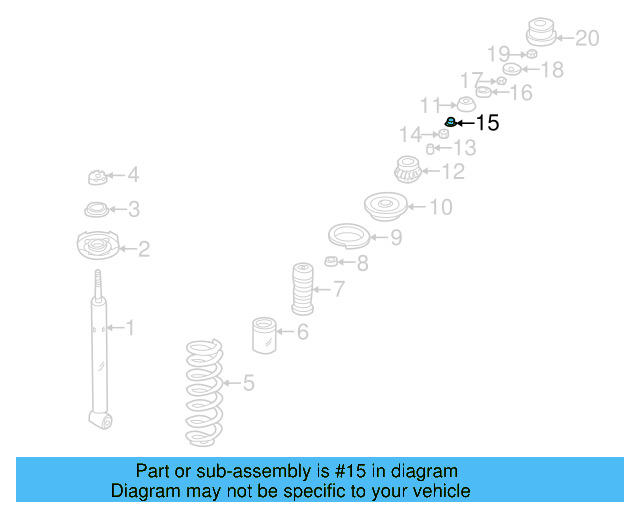 Washer 191-512-340 - View 2