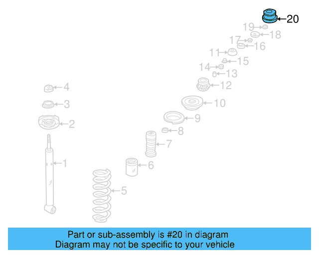 Upper Cap 191-512-135 - View 5