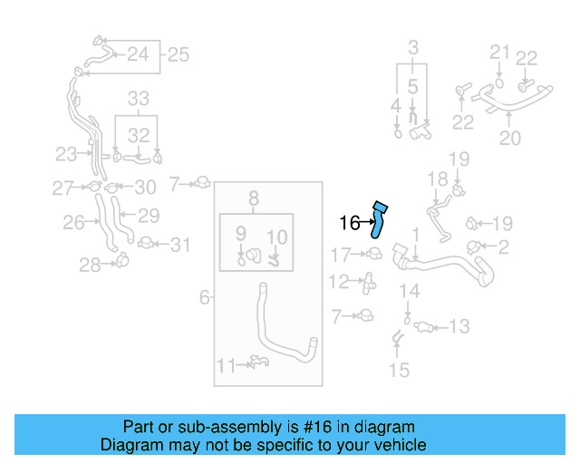 Connector Hose 5N0-121-051-C - View 4