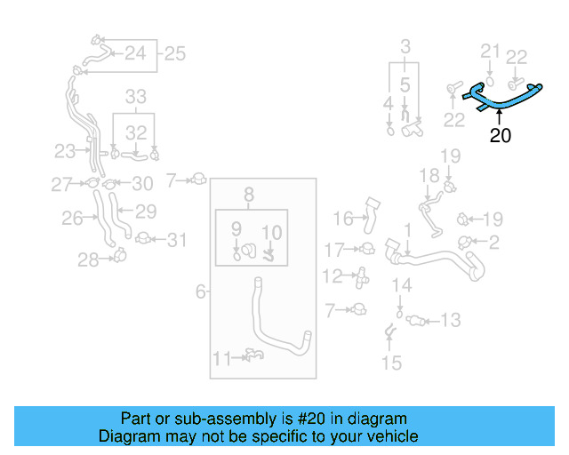 Tube Assembly 1K0-121-070-BD - View 27