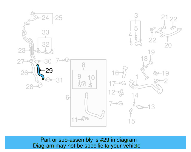 Outlet Hose 5N0-121-109-C - View 9