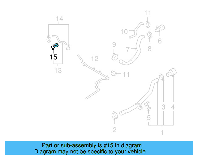 Overflow Hose Holder N-107-270-01