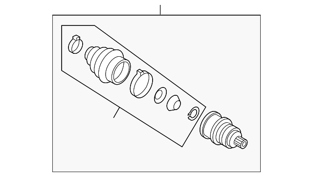 Outer Joint Assembly 8V0-598-099
