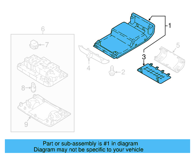 Console Assembly 5NN-868-837-82V - View 8