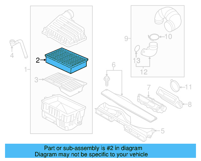 Air Filter 5QM-129-620-B - View 6