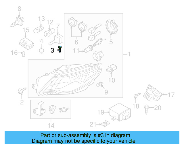 Upper Mount Bolt N-908-082-01 - View 80