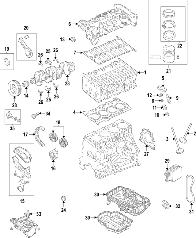 Timing Belt 04E-109-119-F - View 2