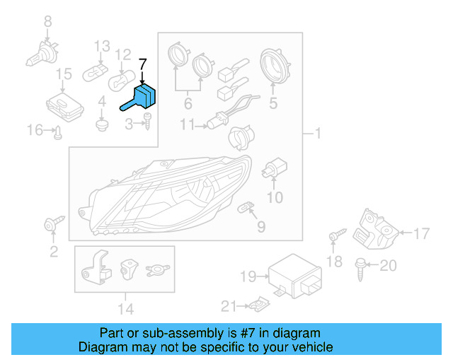Low Beam Bulb N-105-661-02 - View 35