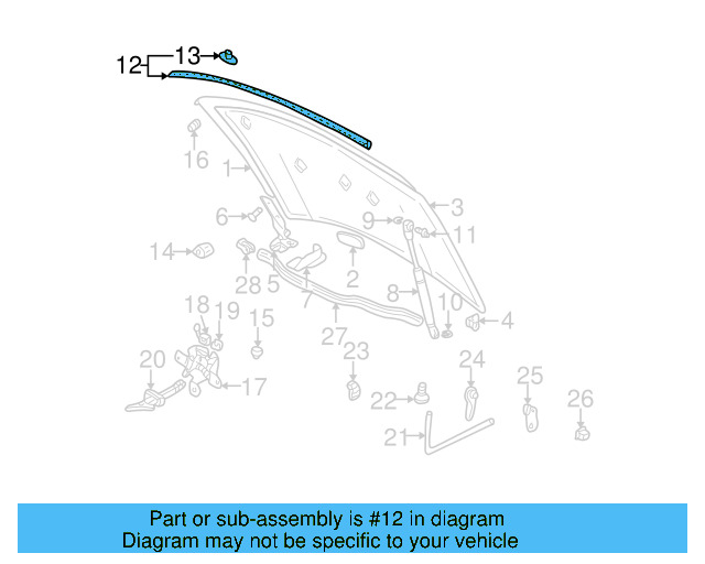 Seal 1J0-823-707-B - View 5