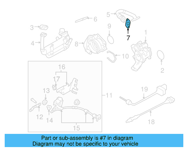 Connector Pipe Seal 03L-131-547-P - View 3