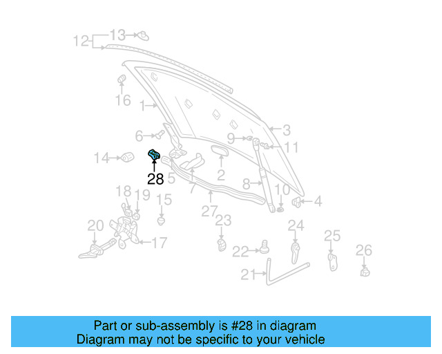 End Cap 1J0-823-729 - View 10