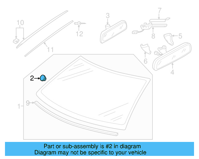 Mirror Support 6N0-845-543 - View 12