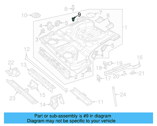 Front Reinforced 1K0-804-421-C - View 51