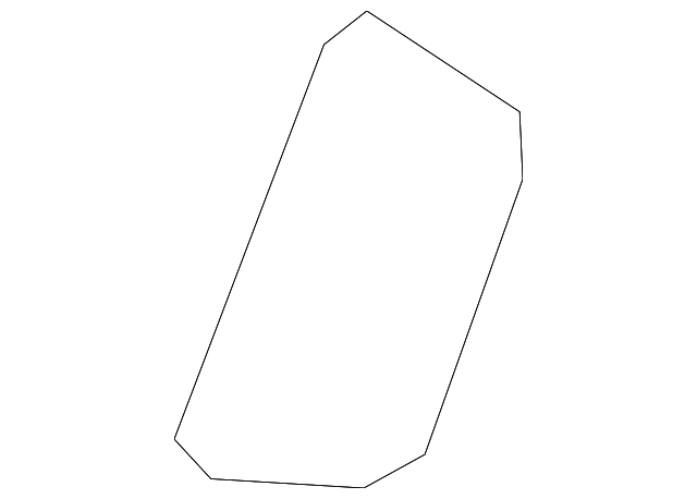 Pillar Reinforced Lock Plate 3G8-809-281