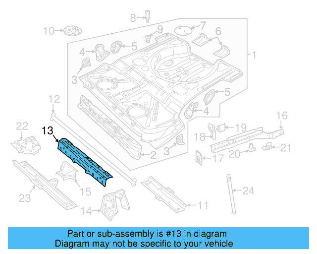 Front Reinforced 1K0-804-421-C - View 54