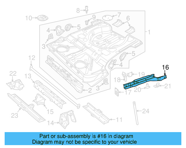 Rail Assembly 5C5-803-502-A - View 10