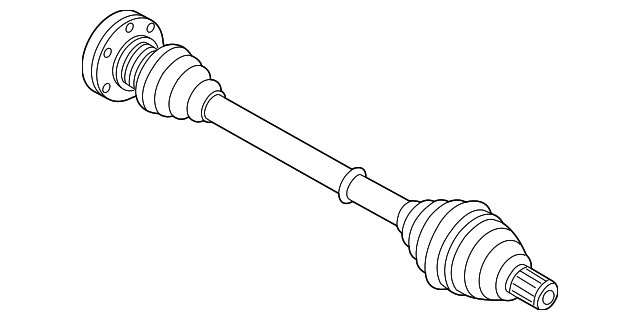 Axle Assembly 5Q6-407-272-J