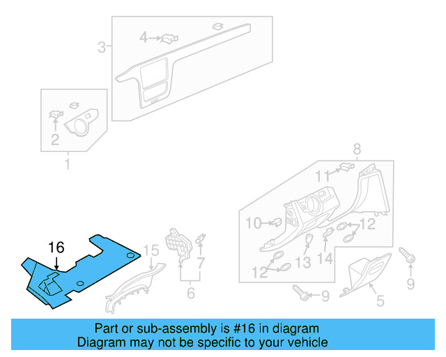 Instrument Panel Plug 1T0-857-489 - View 21