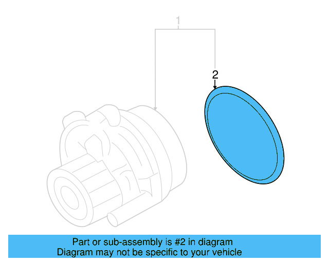 Water Pump Assembly Seal 06A-121-119 - View 11