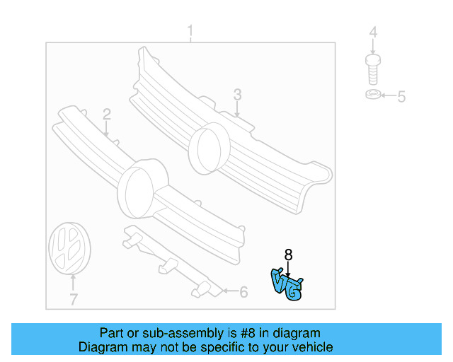 Nameplate 1J5-853-679-E-JGS - View 4