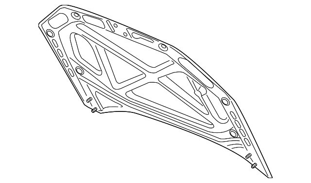 Hood 561-823-031-F - View 2