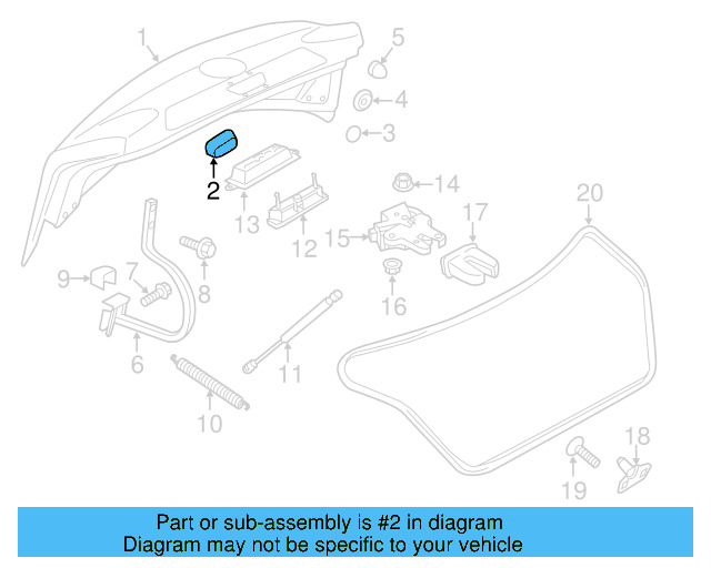 Hood Bumper 867-827-500-A - View 82