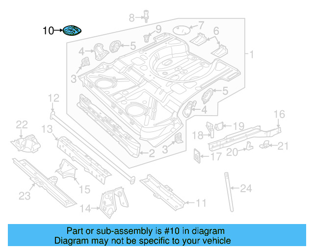 Front Reinforced 1K0-804-421-C - View 33
