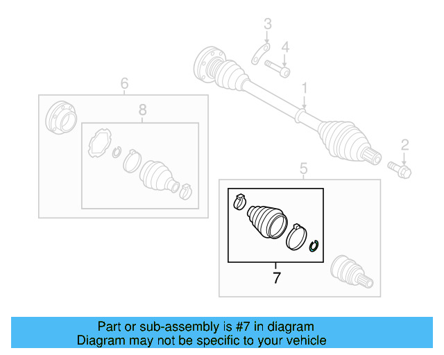 Outer Boot 1K0-498-203-A - View 57