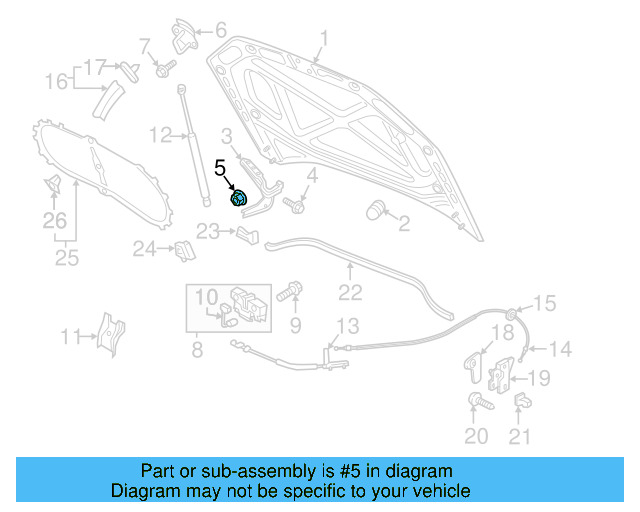 Hinge Nut N-907-988-05 - View 17