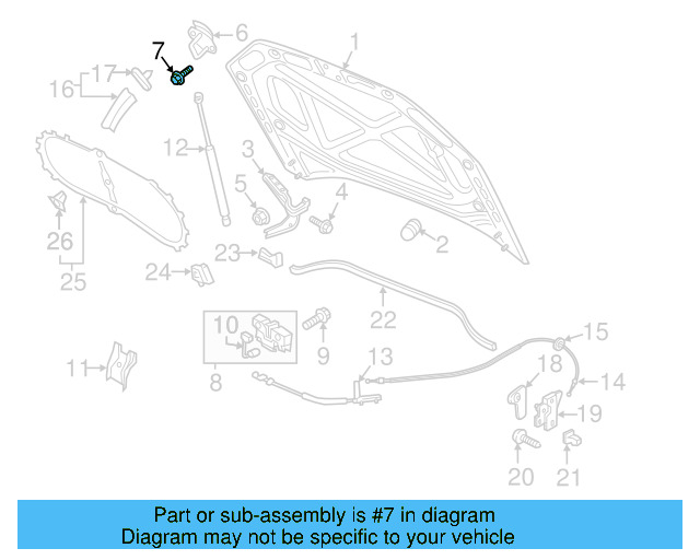 Safety Catch Bolt N-909-030-01 - View 3