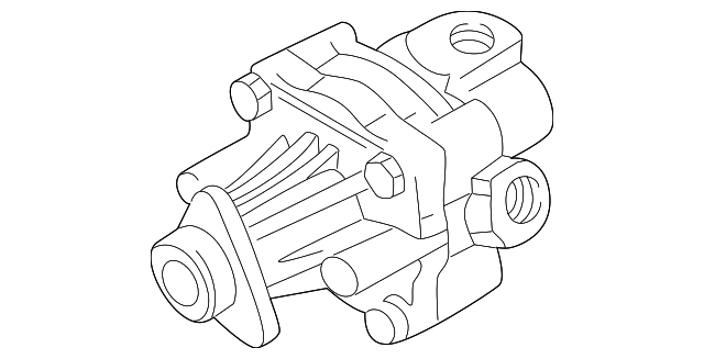 Power Steering Pump 8D0-145-156-F - View 2