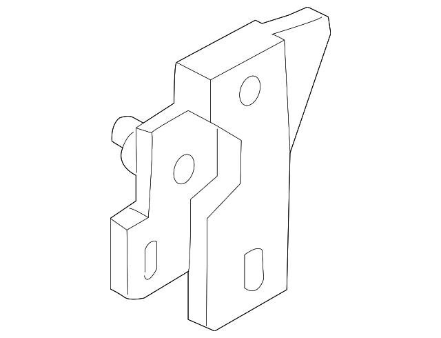 Hood Release Handle Bracket 6R1-823-633 - View 25