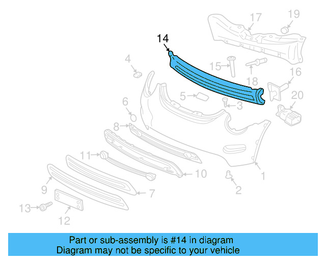 Energy Absorber 1C0-807-271-D - View 5