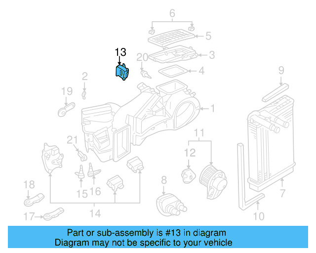 Adjust Motor 1J0-907-511