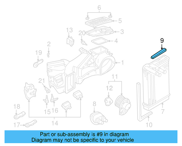 Adjust Motor 8D1-820-511-G - View 10