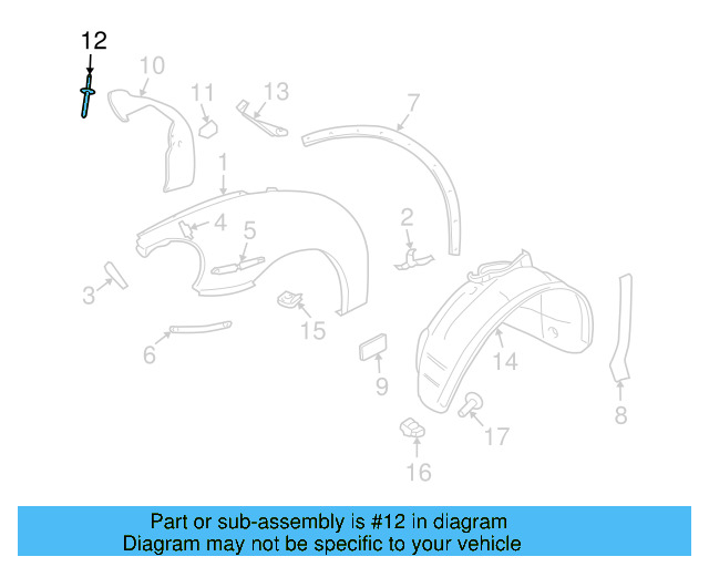 Stone Guard Nut N-901-326-06 - View 8