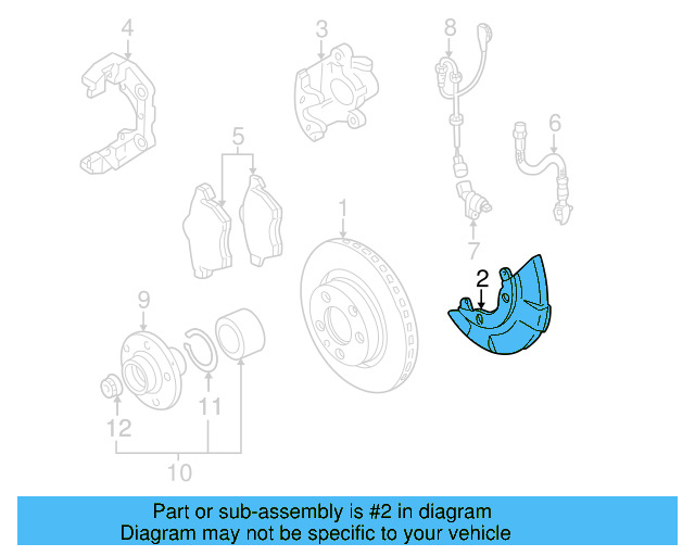 Splash Shield 1J0-615-311-A - View 7