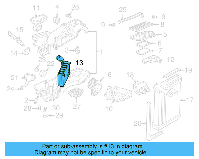 Evaporator Core 8D1-820-103-G - View 4