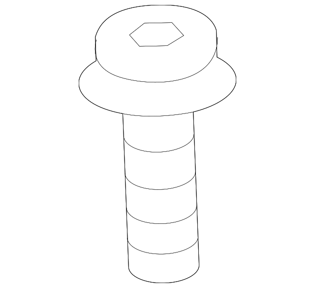 Fender Upper Bolt N-910-432-01 - View 10