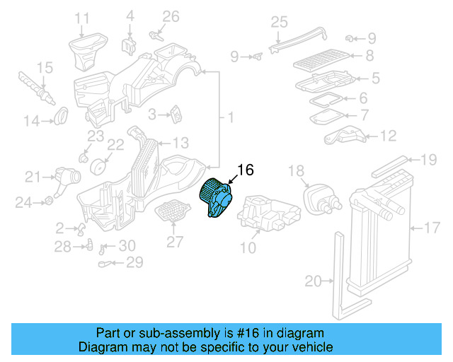 Blower Motor 8D1-820-021-C - View 4