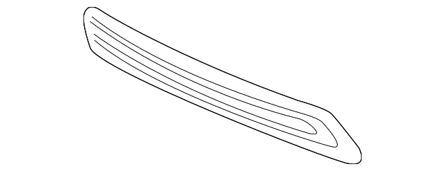 Lower Grille 1C0-807-681-E-01C - View 2